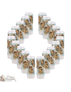  decorative candles with angel image 2