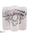 candele decorative con immagine angelo