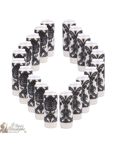  decorative candles with angel image