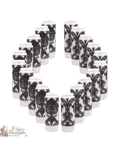 decoratieve kaarsen met engel beeld