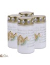 Outdoor candles pink angel for cemeteries - French prayer
