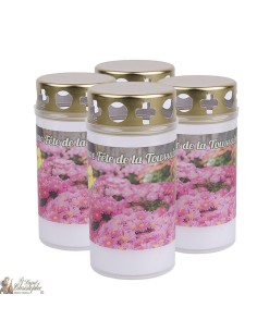 candele da esterno Toussaint coperchi - preghiera Francese