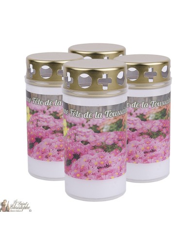 Buiten kaarsen Toussaint deksels - French gebed