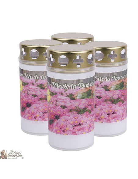 Buiten kaarsen Toussaint deksels - French gebed