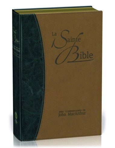 Segond NEG 1979 Bible avec commentaires de MacArthur