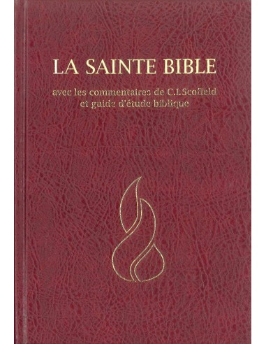 Bible Segond NEG 1979 avec commentaires de MacArthur