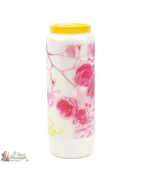 Candles Novenas to  Jesus model 2 – german Prayer