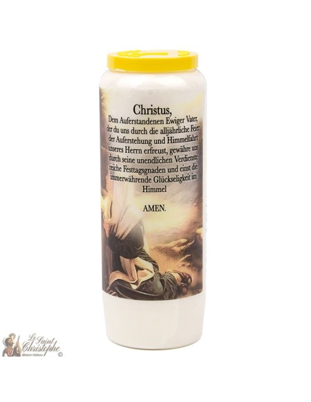 Candles Novenas to  Jesus model 2 – german Prayer