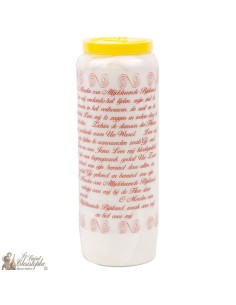 Bougies Neuvaines de notre dame du perpetuel secours   - prière allemand 2