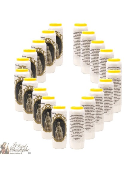 Candele Novene a  - Preghiera tedesco-olandese-taliano-francese