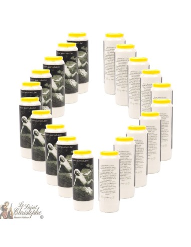 Candles Novenas to  Saint Evan – french Prayer