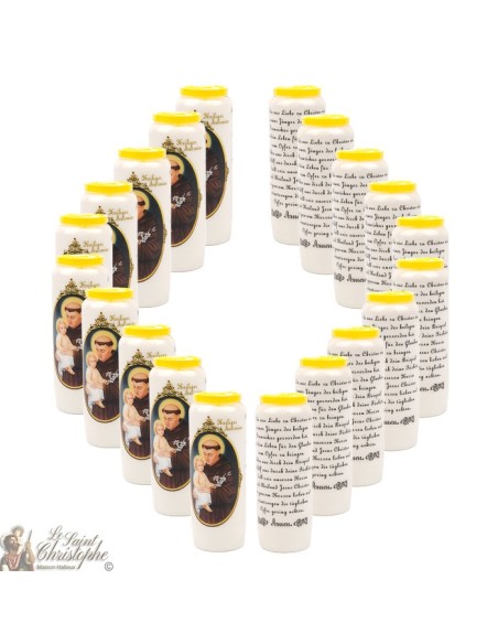 Candele Novene a  - Preghiera tedesco-olandese-taliano-francese