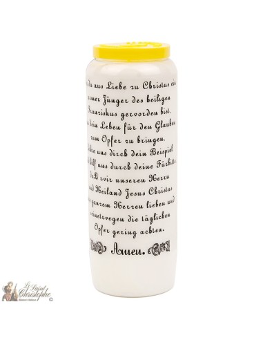 Velas Novena a  - Oración alemán-holandés-Inglés-italiano-francés