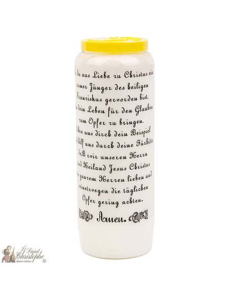 Candles Novenas to  – Prayer