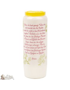 Candles Novenas to  Saint 	Theresa from lisieux –german  Prayer 2