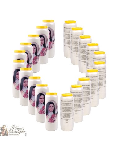 Candles Novenas to  Saint 	Theresa – german  Prayer