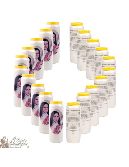 Candles Novenas to  Saint 	Theresa – german  Prayer