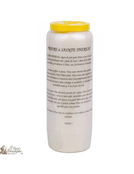 Velas Novena a  santa teresa - Oración alemán