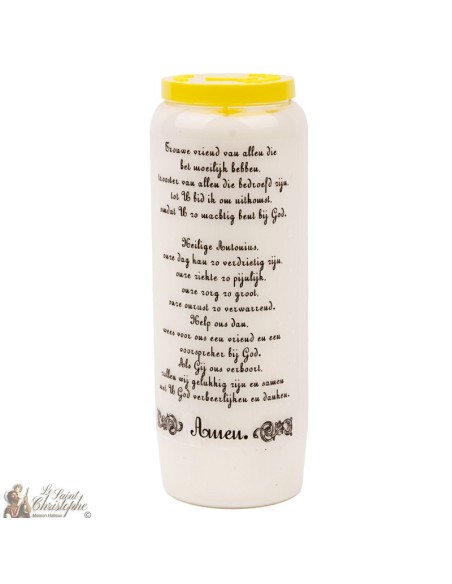 Velas Novena a  San Antonio - Oración alemán