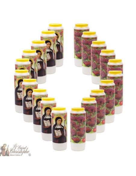 Velas Novena a  - Oración alemán-holandés-Inglés-italiano-francés