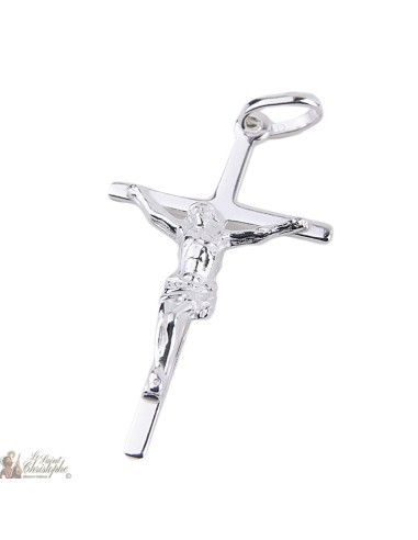 Croix avec corps du Christ - Argent 925 