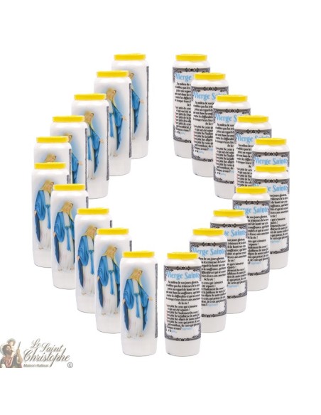 Candles Novenas to   – french  Prayer