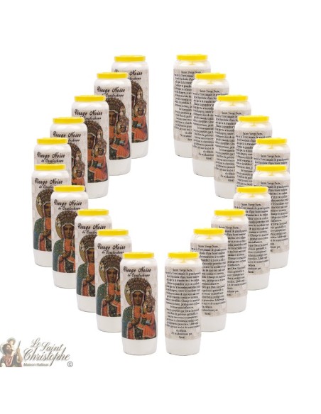 Velas Novena a   - Oración francés