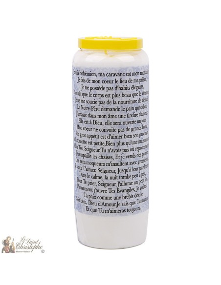 Velas Novena a   - Oración francés