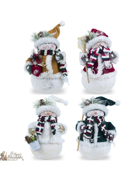 muñeco de nieve -  - rojo