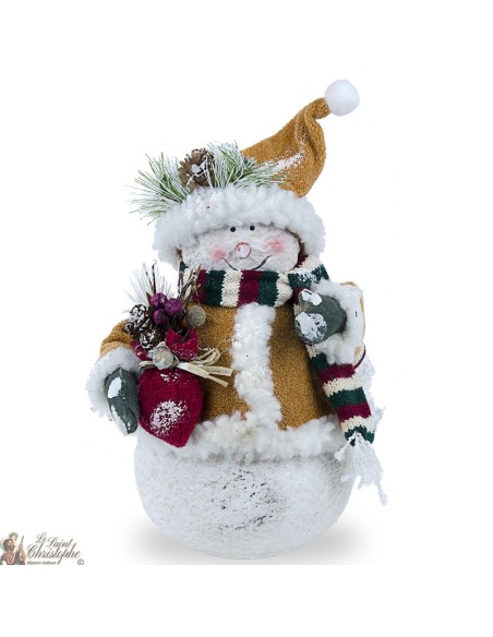 muñeco de nieve -  - rojo