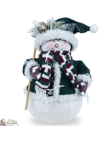 muñeco de nieve -  - rojo