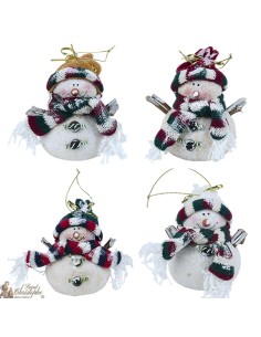 Bonhomme de neige - g - orange