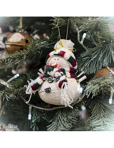  Abhängungen snowmen Kleine Größe - 120 Stück