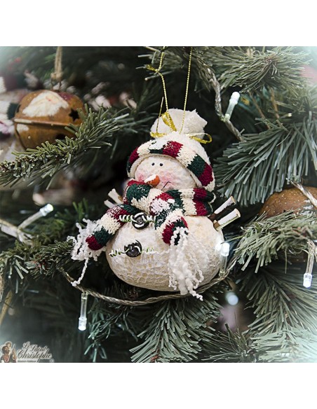 Snowmen Small Size Suspensions - 120 Pcs