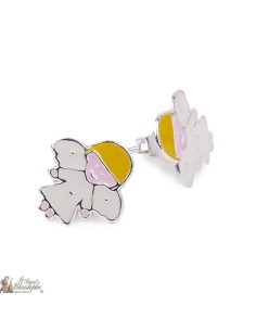 Boucles d'oreilles Anges  - Argent 925