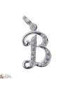Pendentif Lettre A - Cristal 