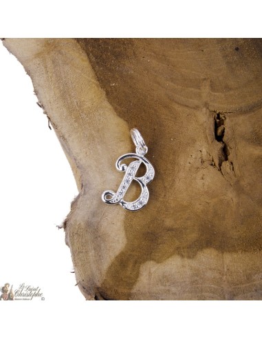 Pendentif Lettre A - Cristal 