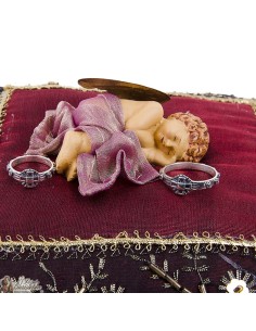 Cuscino Angelo che dorme - 20 cm 2