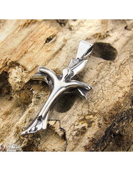 Cross Christ Pendant- 925 Silver