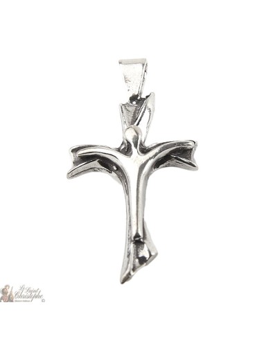 Cross Christ Pendant- 925 Silver