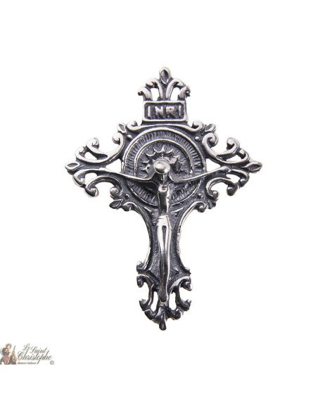 Croix avec corps du Christ - Argent 925 