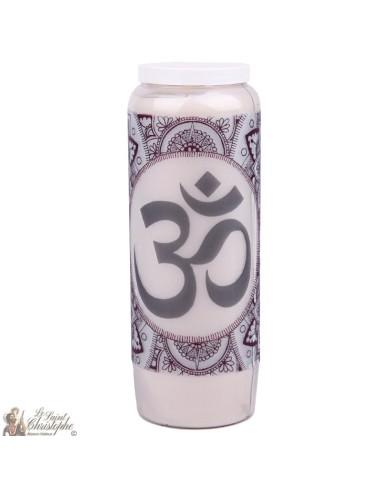 Decorative candles aum