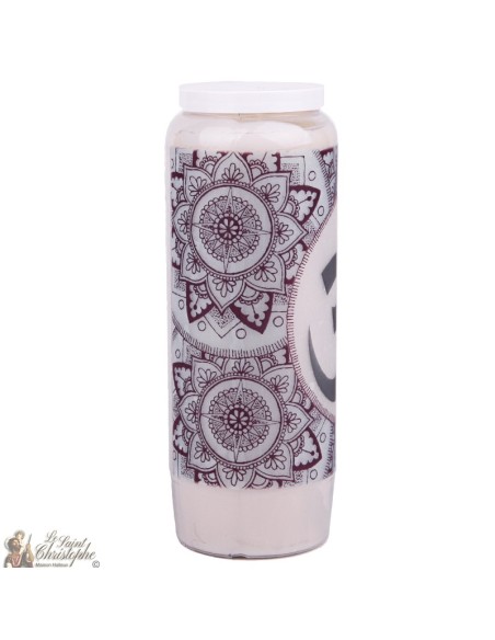 Decorative candles aum