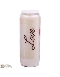 Decorative candles Love - arabic