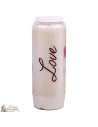 Decorative candles Love - arabic