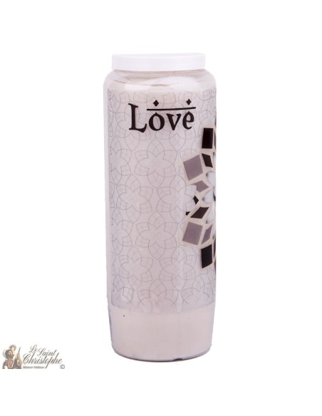 Decorative candles Love - arabic model 2
