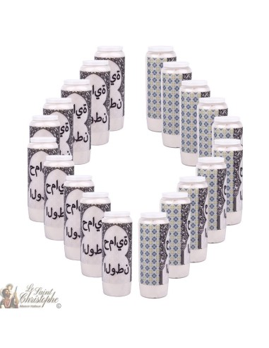 Decorative candles Hope - arabic