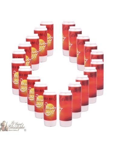 Decorative candles Hope - arabic