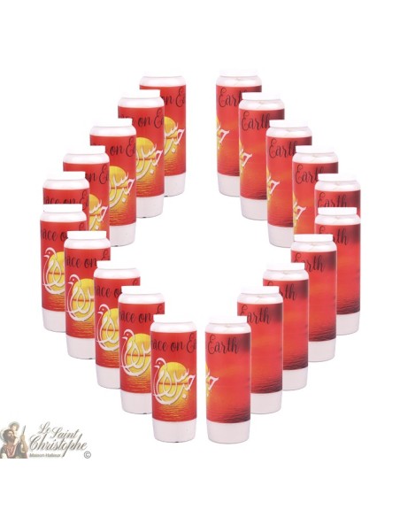 Bougies décoratives Hope - arabe