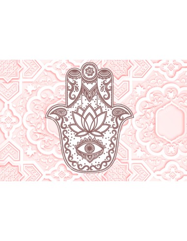 Autocollant décoratifs - bougie de neuvaine   -  Symbole Aum